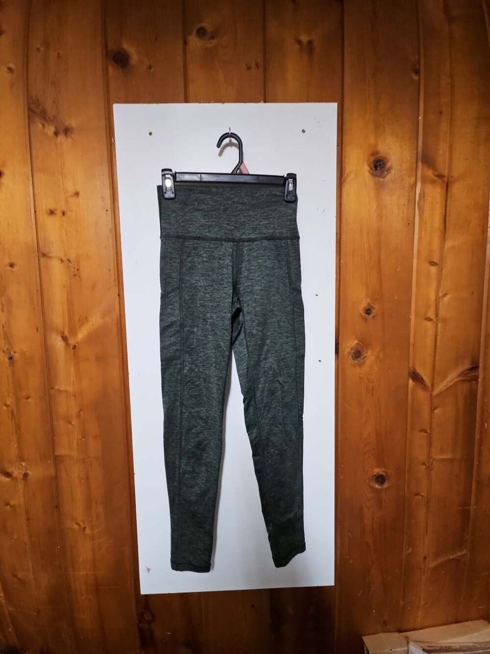 (243) Aerie Leggings Size S Green Heathered High Waisted